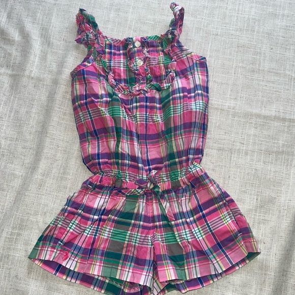 Ralph Lauren Other - RALPH LAUREN | Toddler girls plaid short romper | Size 2T